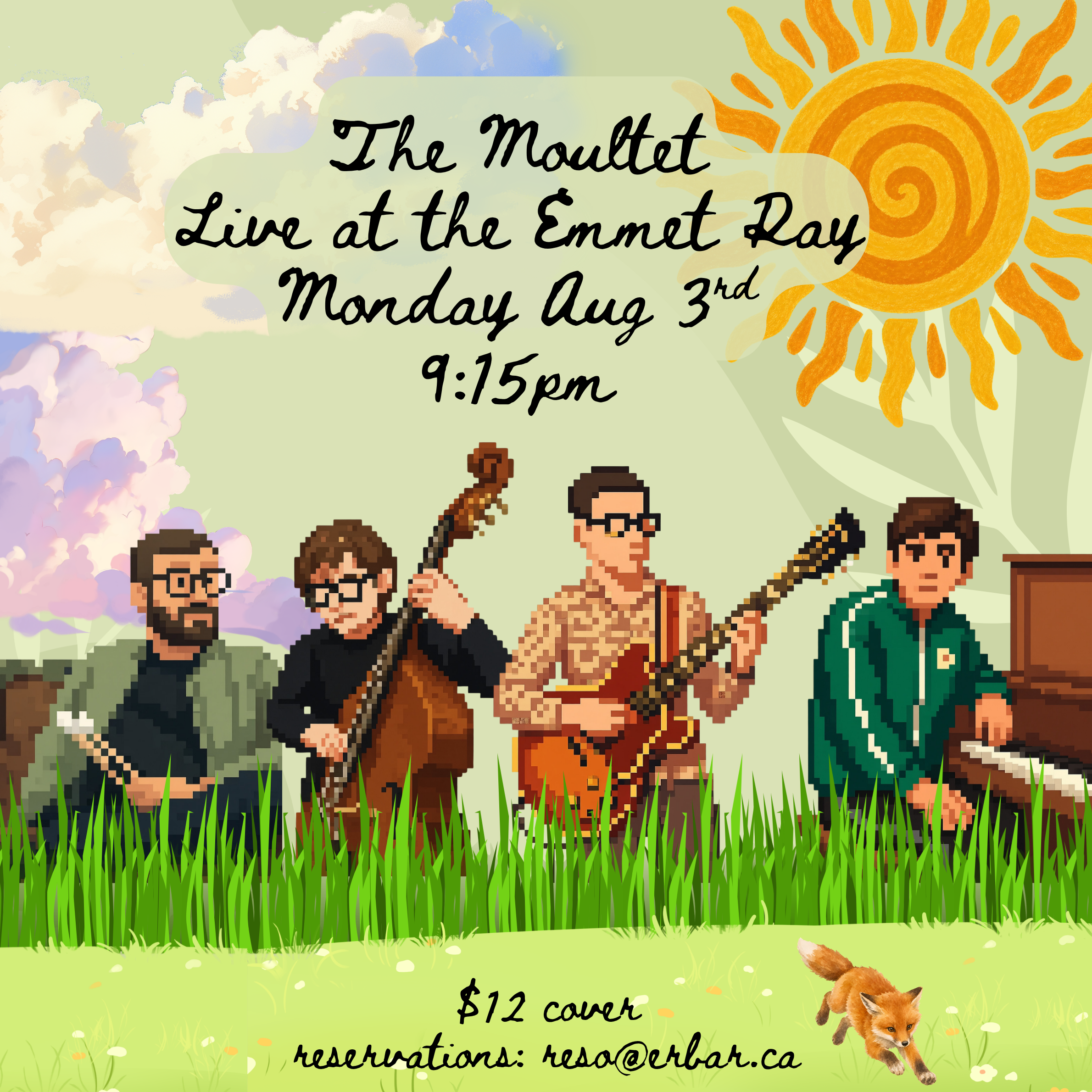 The Moultet, Jazz/Indie Rock/Afrobeat Fusion artwork from The Emmet Ray