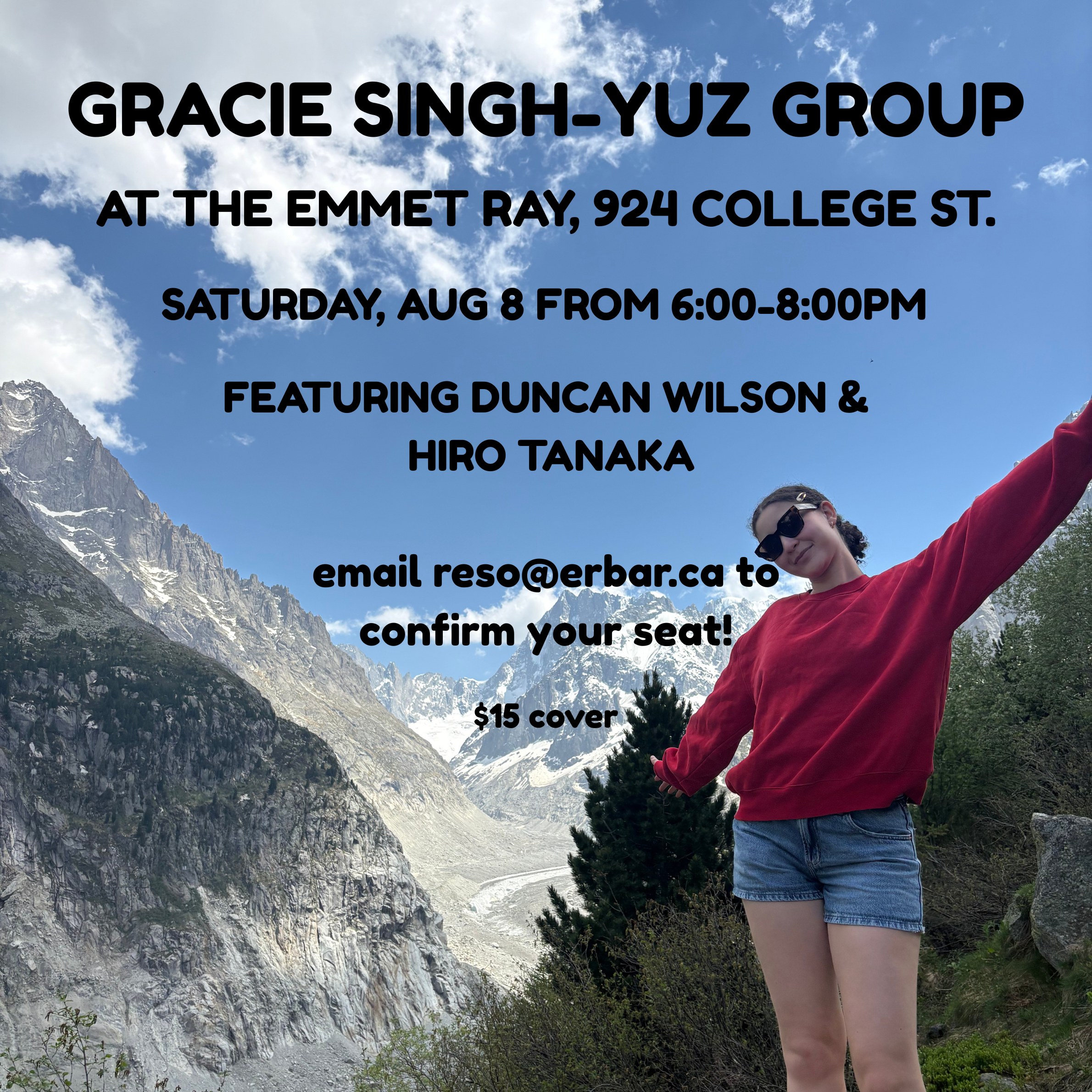Gracie Singh-Yuz Group, Jazz Vocals artwork from The Emmet Ray