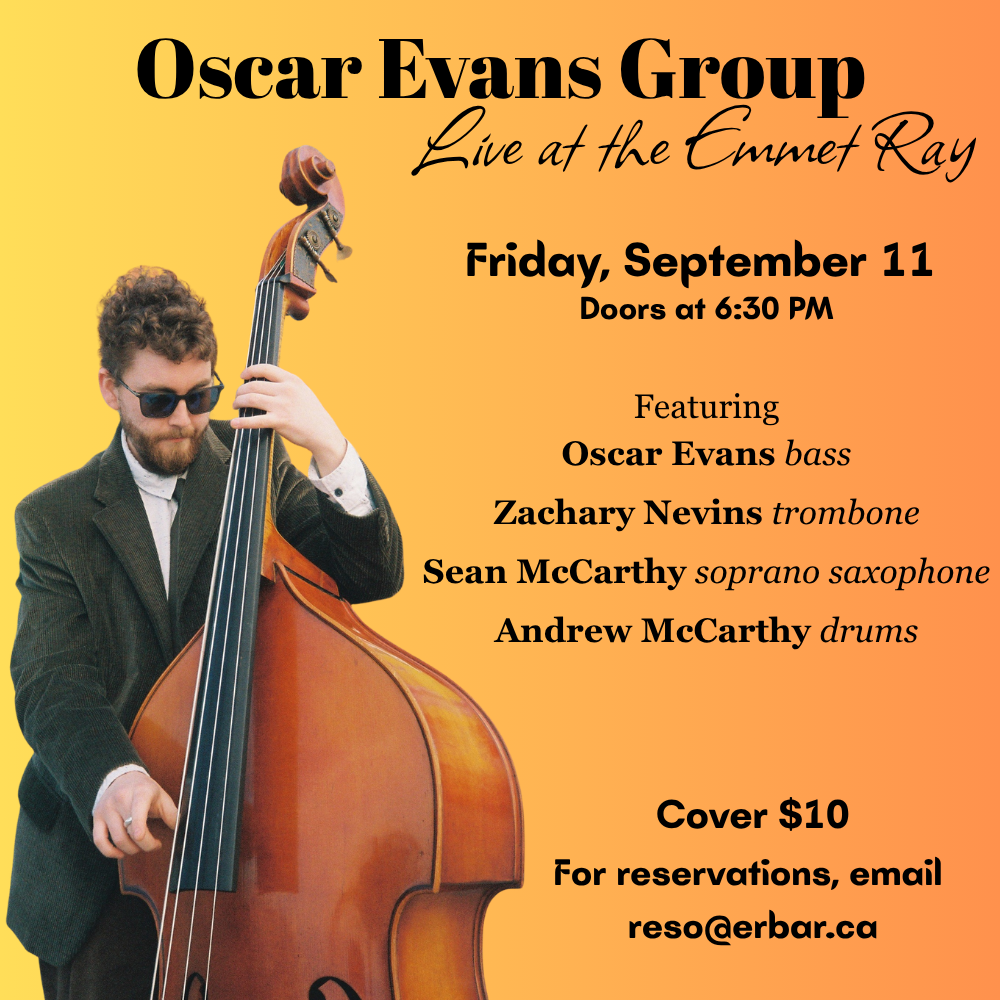 Oscar Evans Group, Free jazz, New Orleans jazz, blues, gospel, bebop artwork from The Emmet Ray