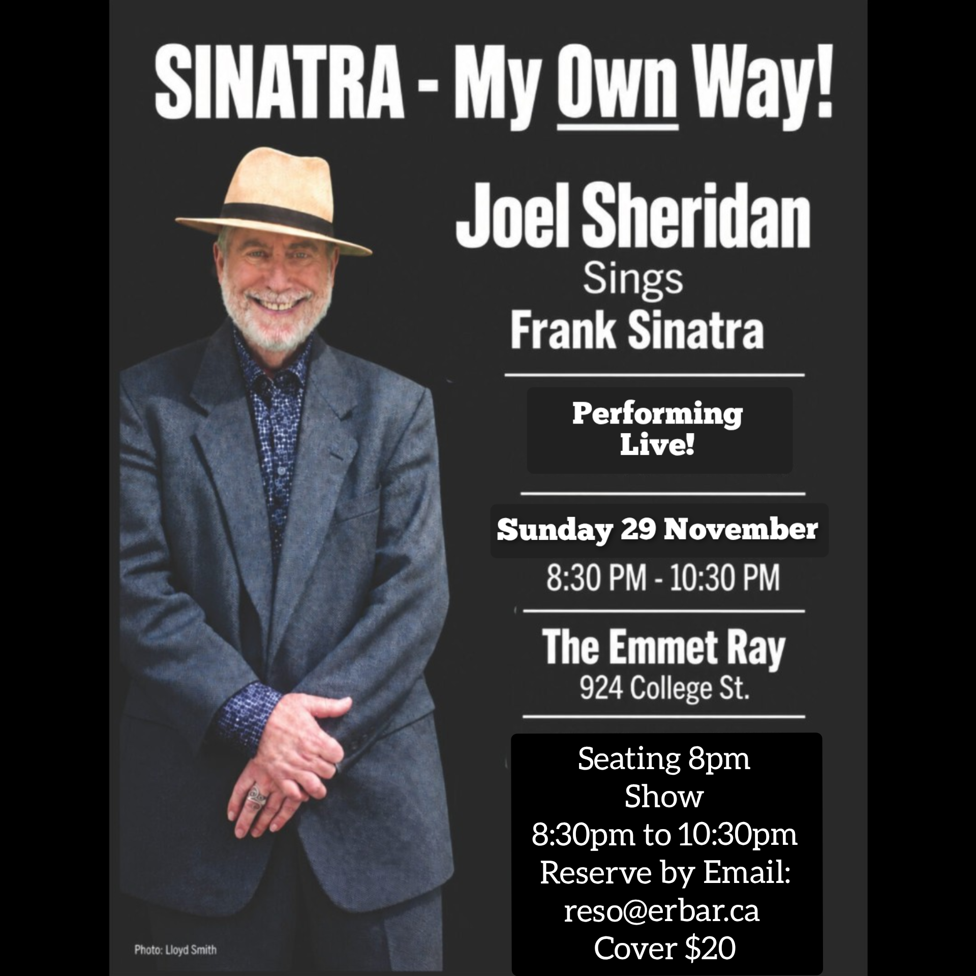 Joel Sheridan Trio, Vintage Jazz, Swing, and Classic Pop. artwork from The Emmet Ray