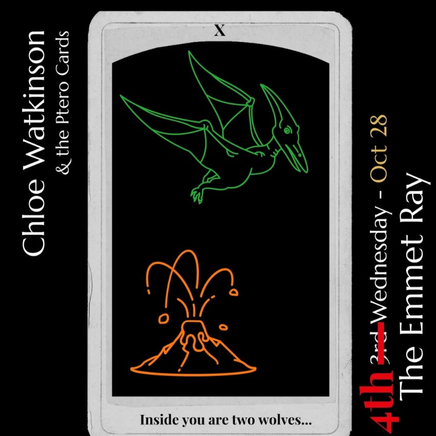 Chloe Watkinson & the Ptero Cards, Soul Pop Vocals artwork from The Emmet Ray