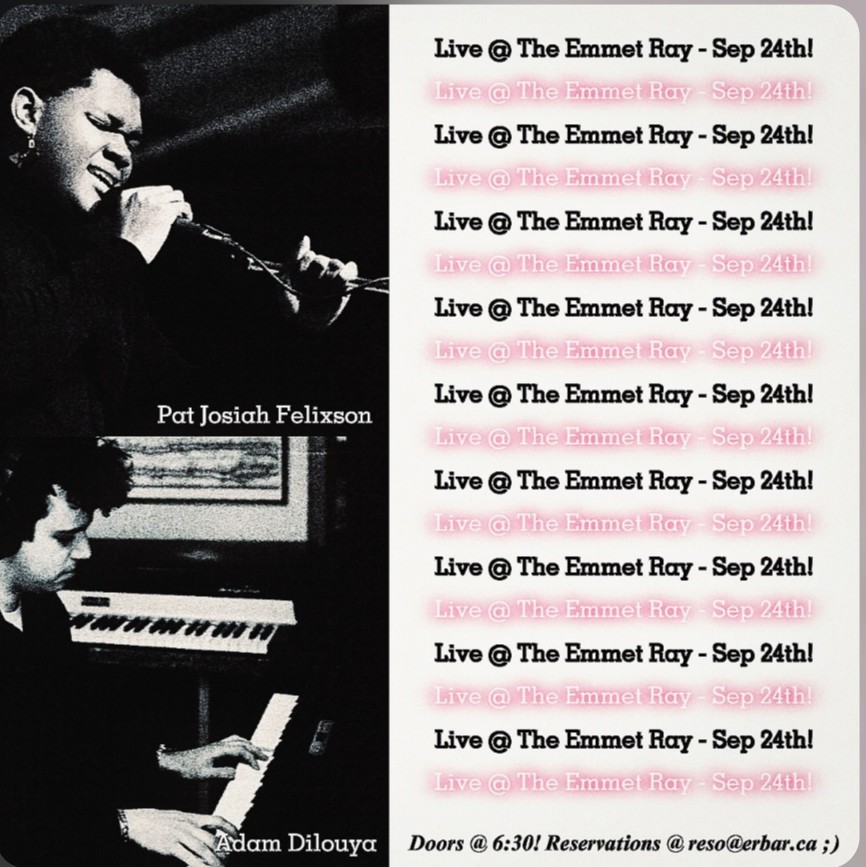 Patrick Felixson & Adam Dilouya, Straight-Ahead & Vocal/Piano Jazz artwork from The Emmet Ray
