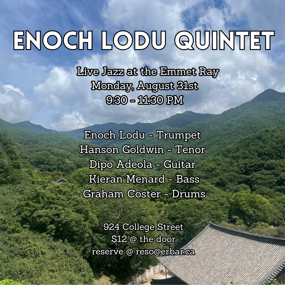 Enoch Lodu Quintet, Jazz Standards artwork from The Emmet Ray