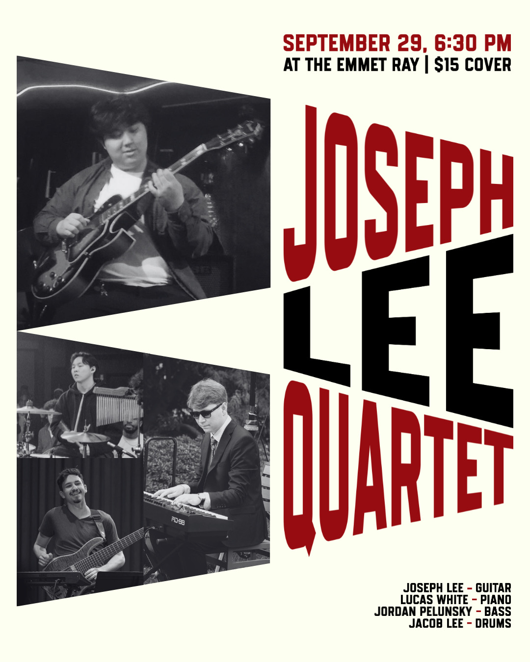 The Joseph Lee Quartet, Straight-Ahead/Fusion Jazz artwork from The Emmet Ray
