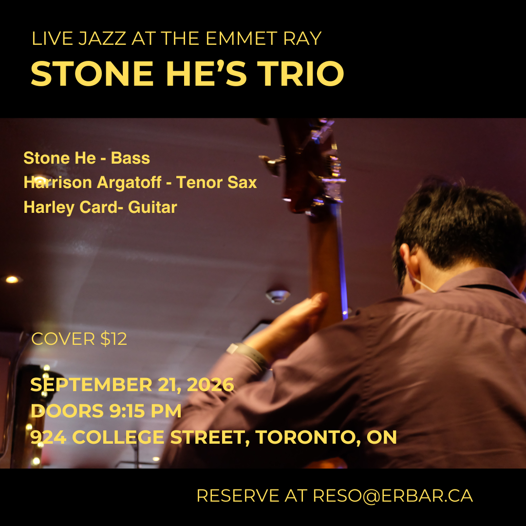 Stone He’s Trio, Straight-ahead Jazz artwork from The Emmet Ray