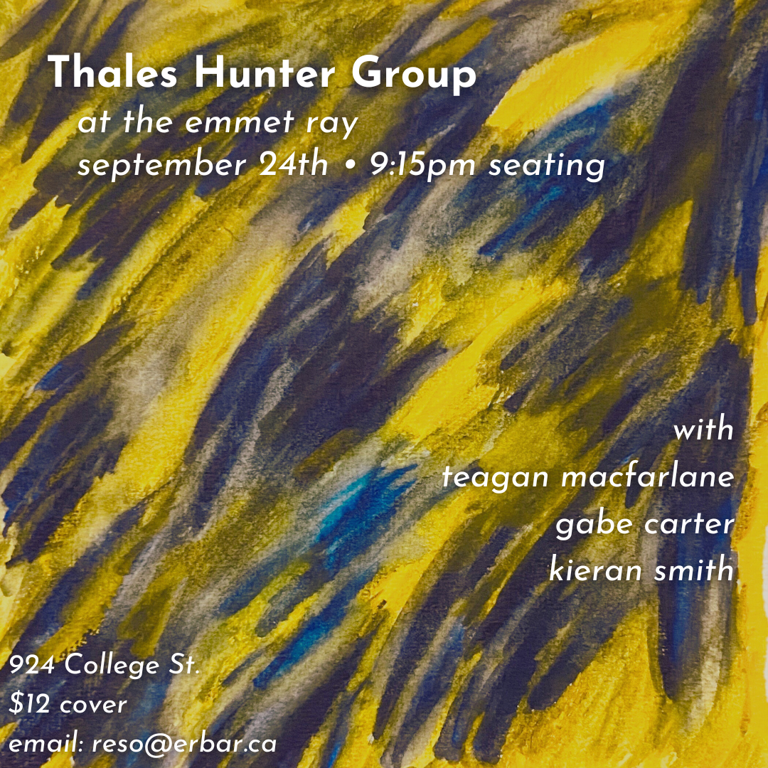 Thales Hunter Group, jazz guitar, vocal jazz artwork from The Emmet Ray