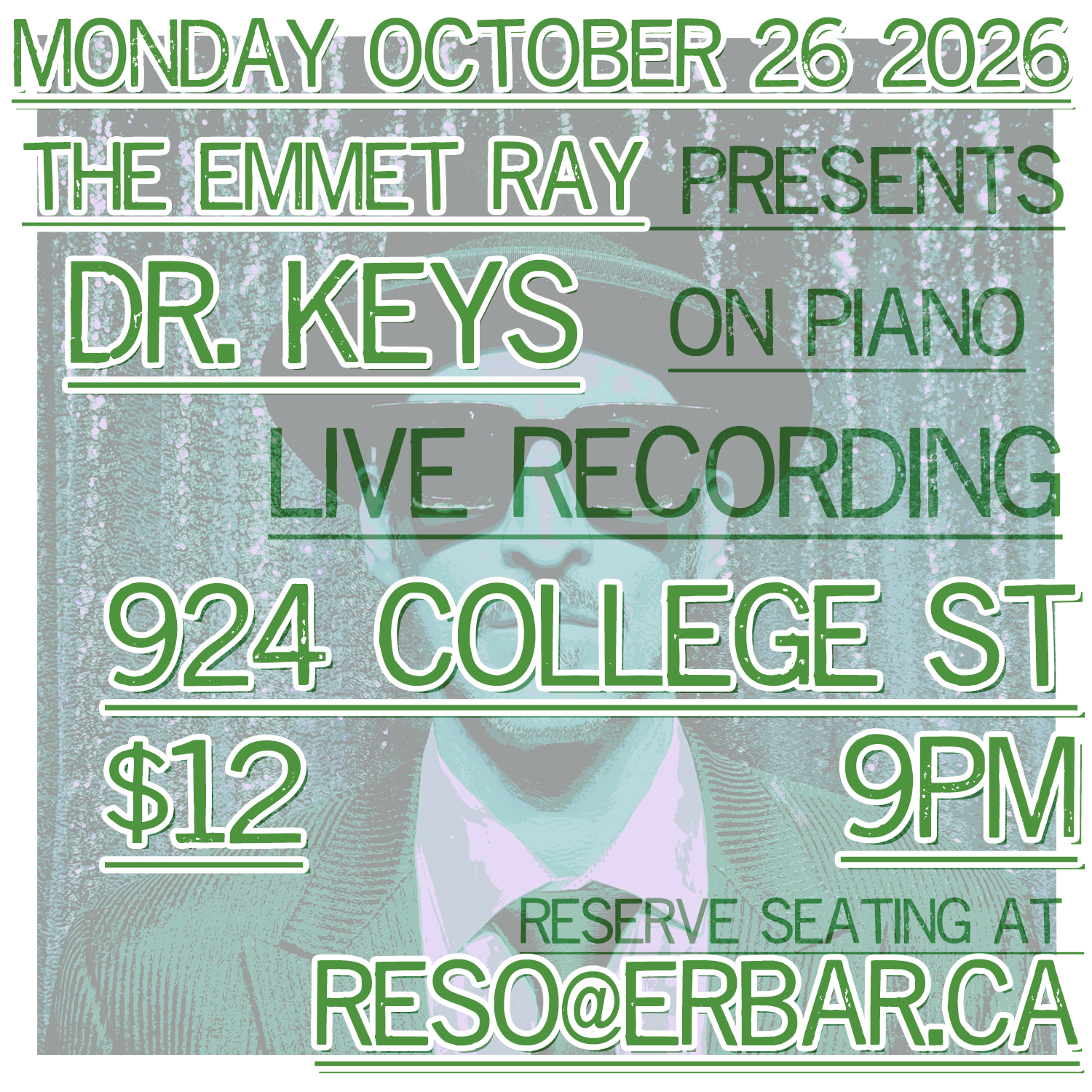 Dr. Keys, Jazz Piano artwork from The Emmet Ray